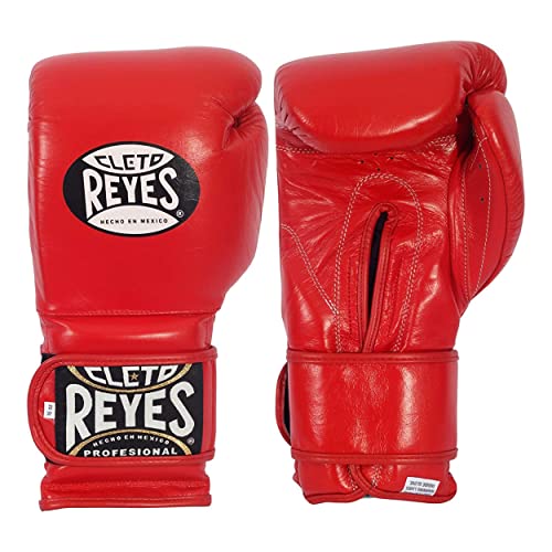 CLETO REYES Training Boxing Gloves with Hook and Loop Closure for Sparring and Heavy Punching Bags, Men and Women, MMA, Kickboxing, Muay Thai