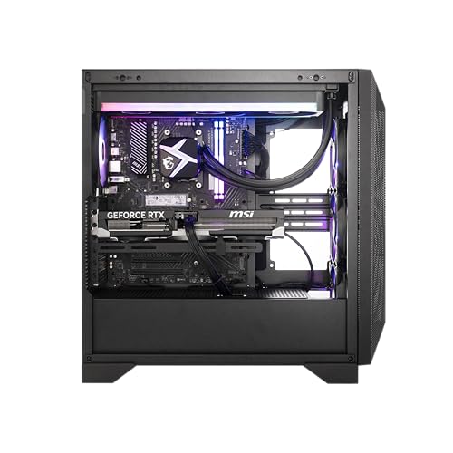 MSI Aegis Z2 Gaming Desktop (2024): AMD Ryzen R7-7700, Geforce RTX 4060, 16GB DDR5, 1TB m.2 SSD, 80+ Gold PSU, WiFi, Keyboard & Mouse, DIY Friendly, Windows 11 Home: C7NUC-817US