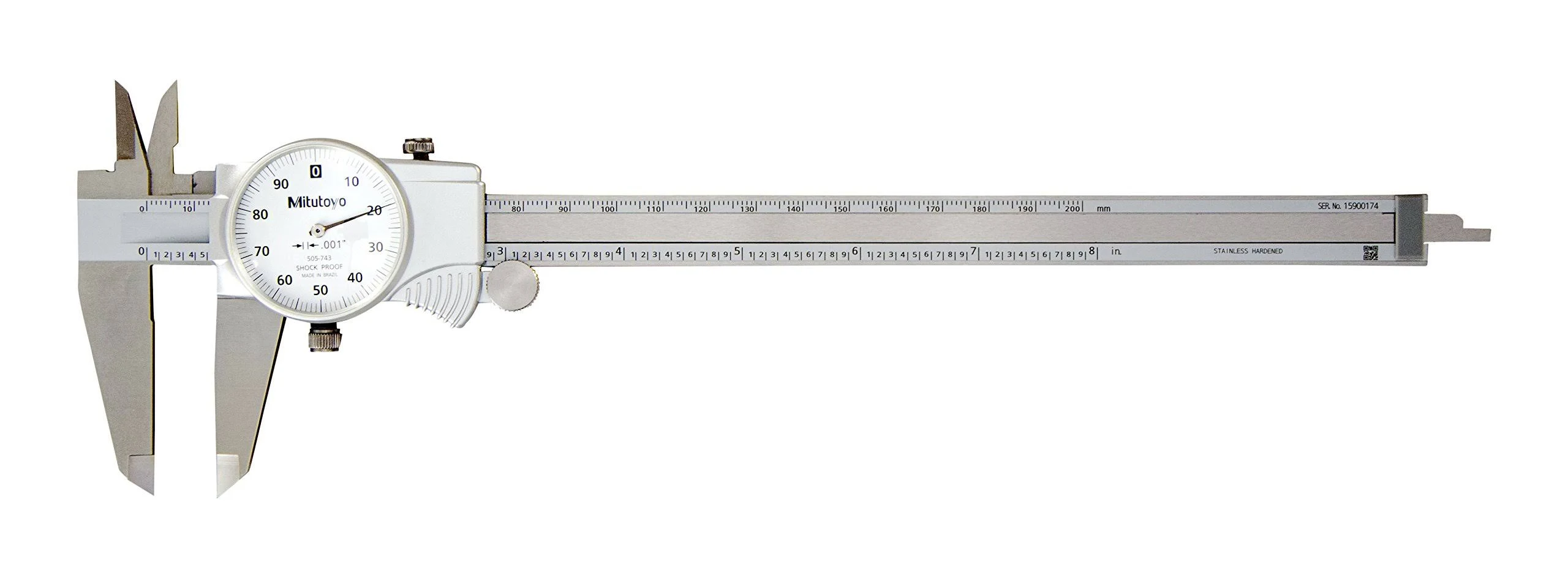 Mitutoyo Dial Caliper, 505-743,