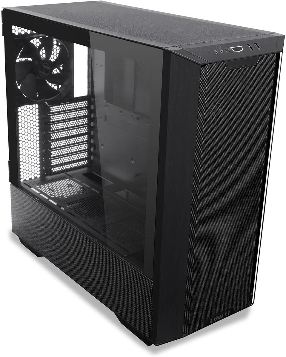 Lian-Li LANCOOL III Tempered Glass E-ATX Mid-Tower Computer Case, Black