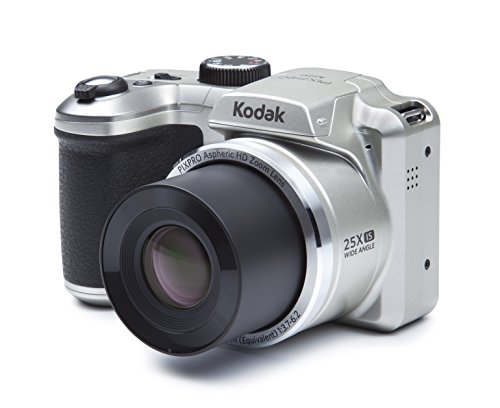 Kodak PIXPRO Astro Zoom AZ251-BK 16MP Digital Camera with 25X Optical Zoom and 3" LCD Screen (Black)