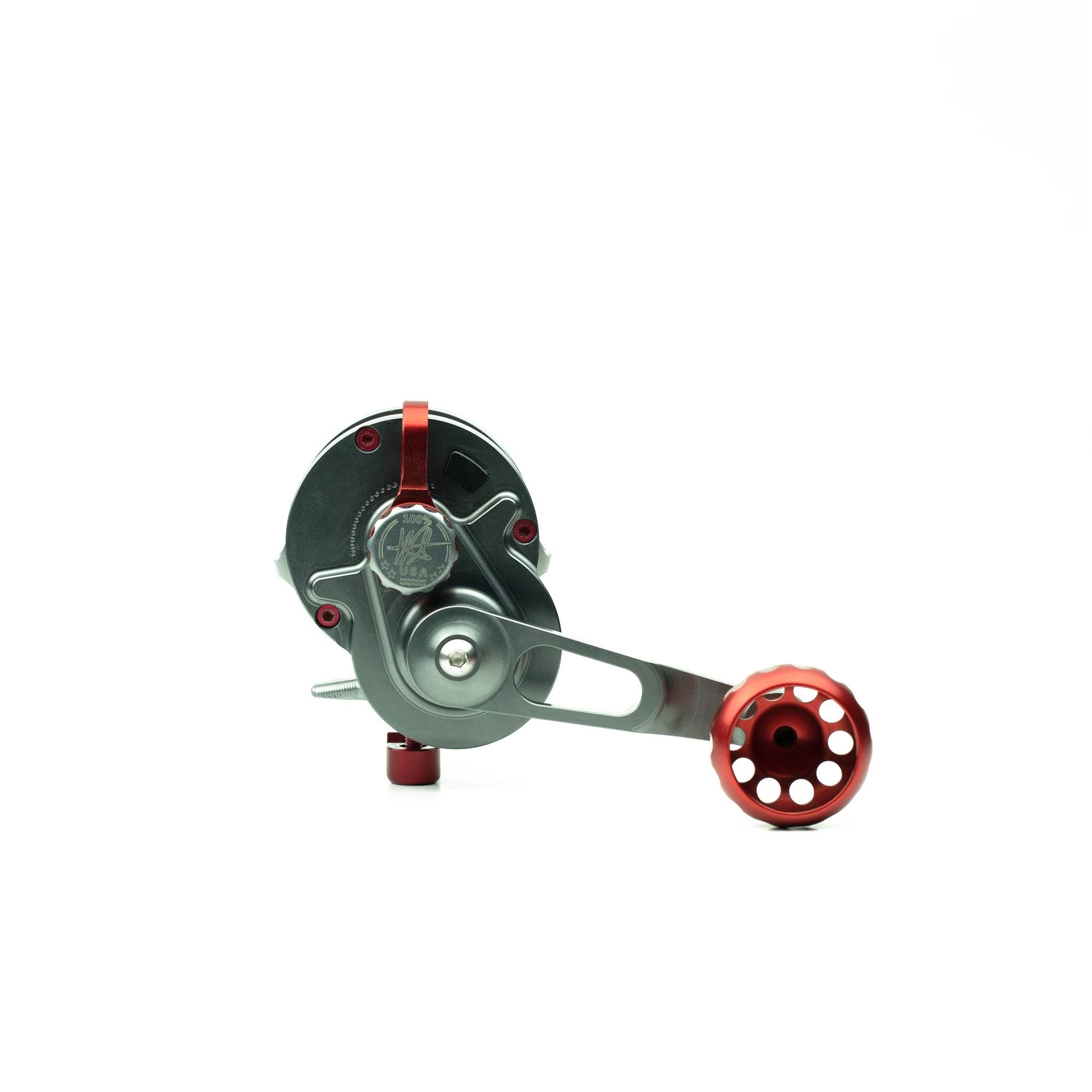 Seigler LGN Lever Drag Narrow Reel R202L / Smoke/Silver