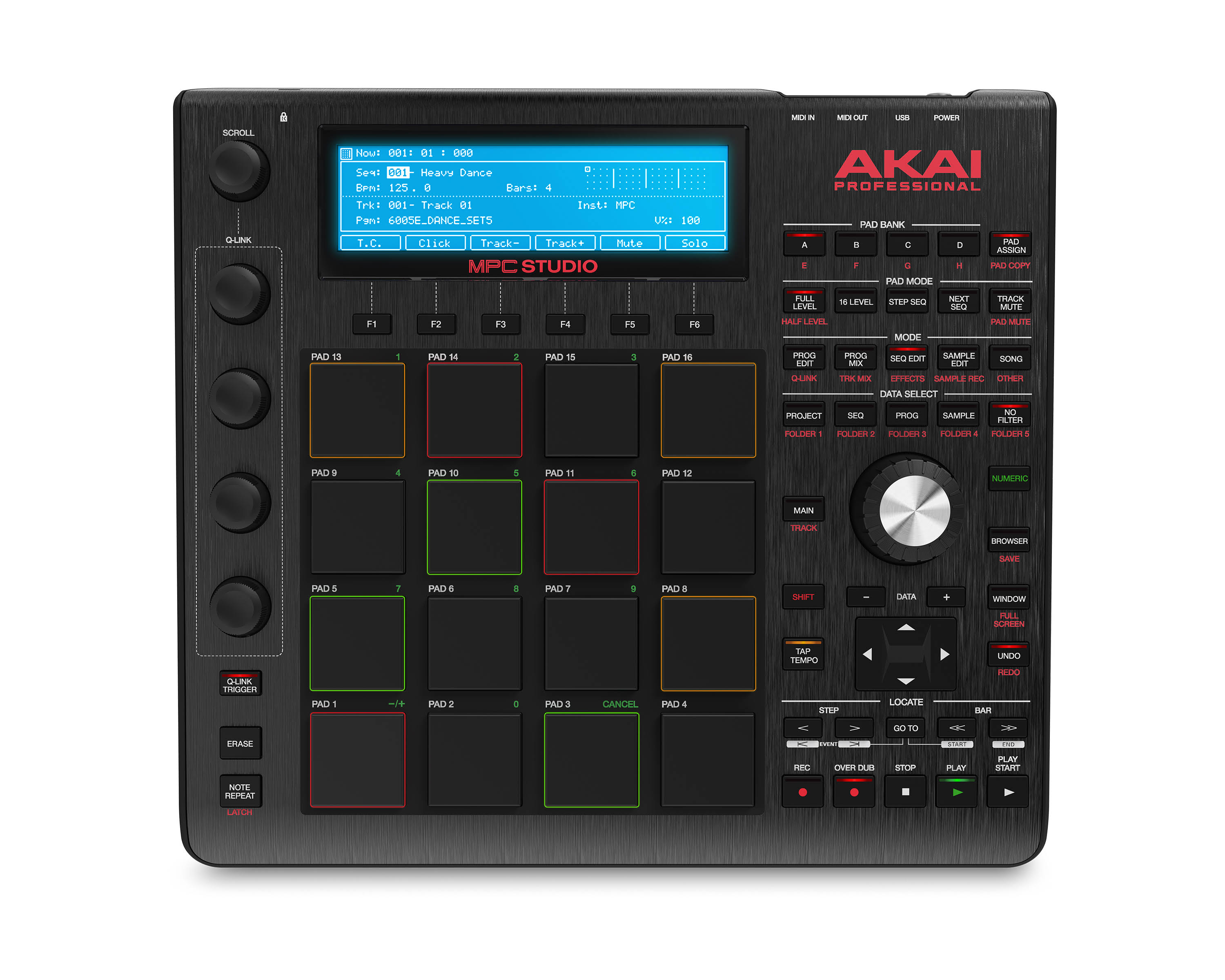 Akai MPC Studio Compact MPC with Software, Black