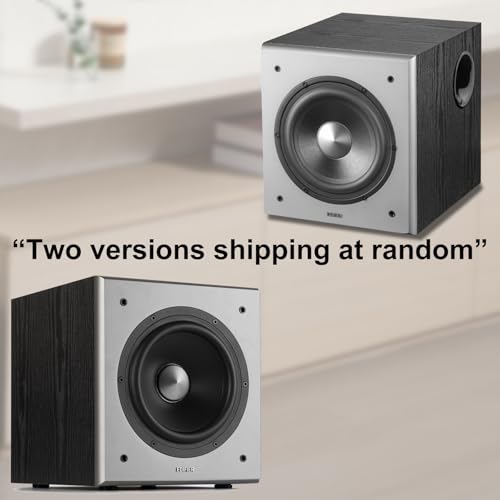 Edifier T5 Powered Subwoofer - 70w RMS Active Woofer with 8 inch Driver and Low Pass Filter