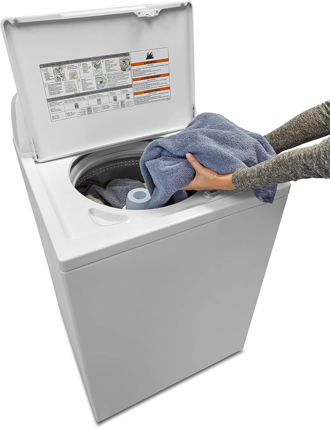 Kenmore 02620362 Top-Load Washer with Triple Action Agitator, 3.8 Cu. ft. Capacity