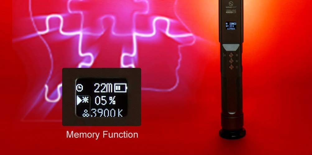 SUNWAYFOTO FL-152 LED Video Light 3500-5500k Bi-Color Handheld Photography Stick