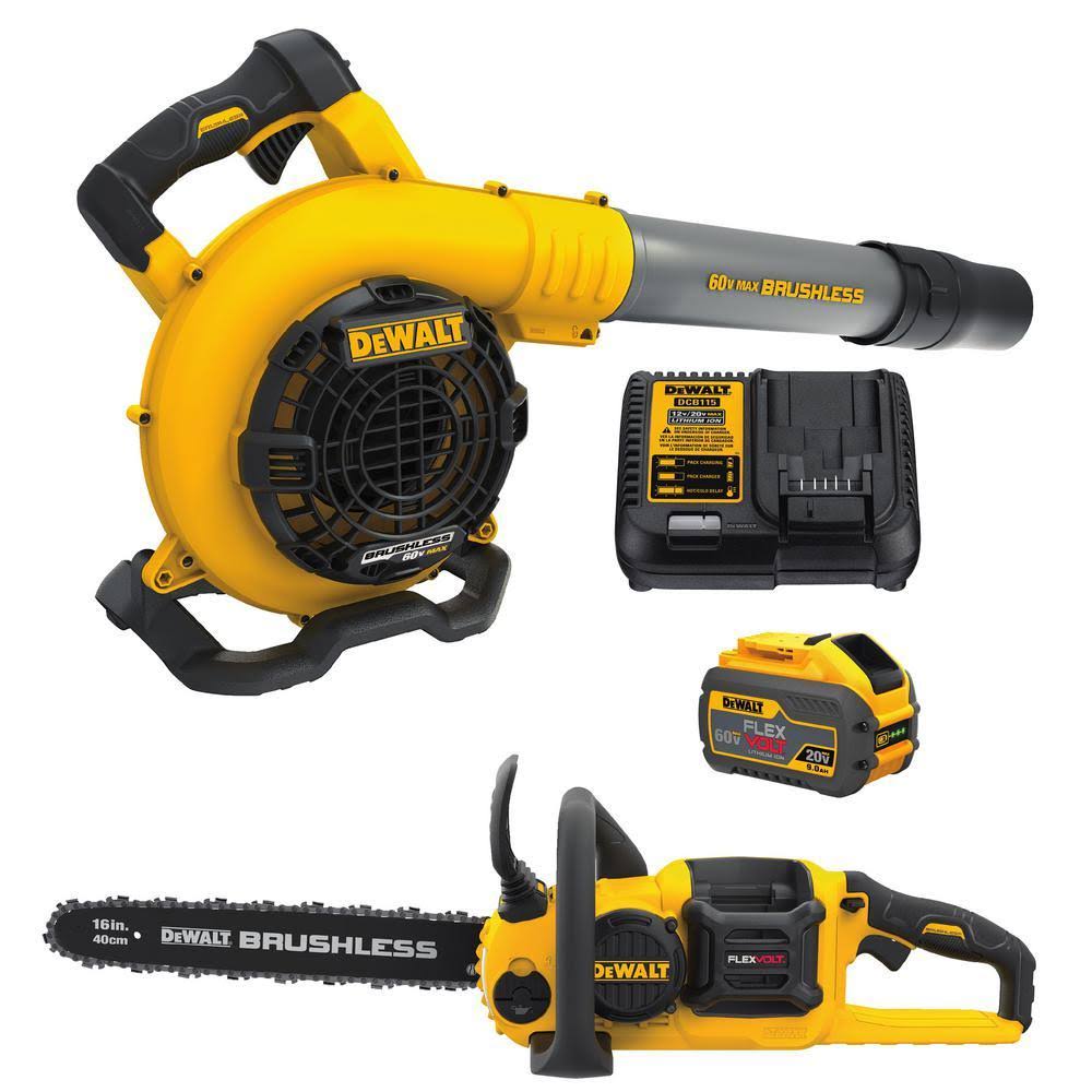DeWalt DCKO667X1 60V Max* Chainsaw/Blower Combo Kit