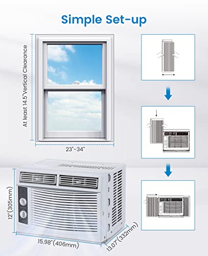 ACONEE 5000 BTU Window AC Unit
