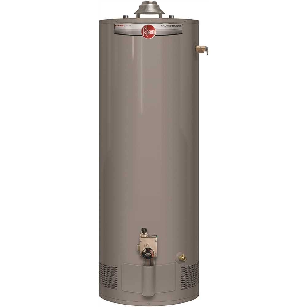 Rheem PROG50-40N RH62 Professional Classic Atmospheric 50 Gallon Natural GAS Water Heater