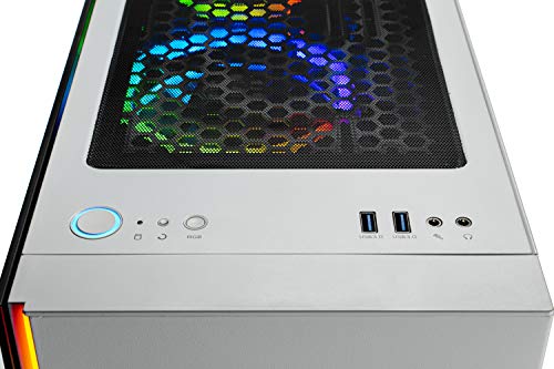 Skytech Gaming PC Desktop – Intel Core i7 12700F 2.1 GHz, Intel Arc A770, 1TB NVME Gen4 SSD, 16GB DDR4 RAM 3200, 650W Gold PSU, 240mm AIO, 11AC Wi-Fi, Windows 11 Home 64-bit,White