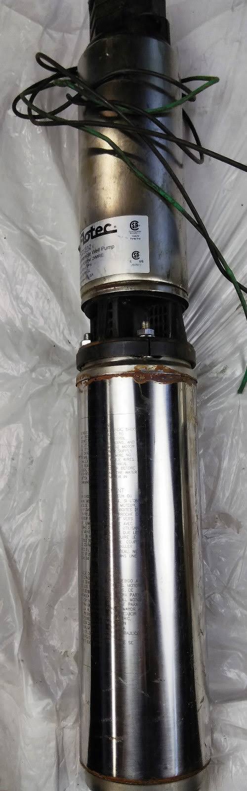 Flotec Fp2212 1/2 HP Submersible 2-Wire Well Pump