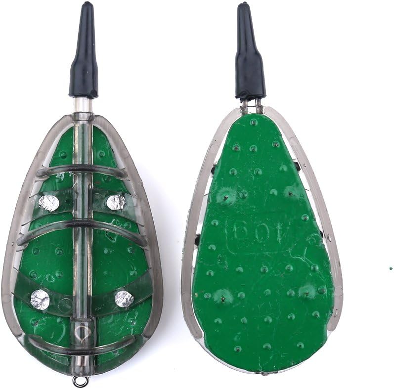 Fishing Feeder Mould, Carp Fishing Baits Feeder Mould Set Device Fishing Feeder Tool 30/40/50/60g Fishing Accessory