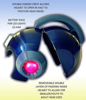 Wearable Mega Man Helmet Replica