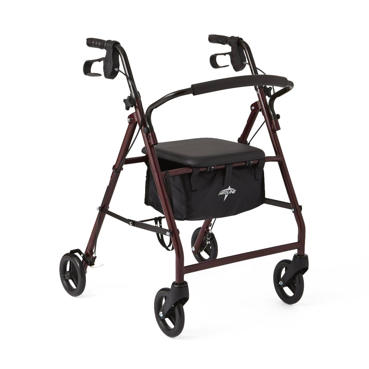 Basic Rollator - Burgundy