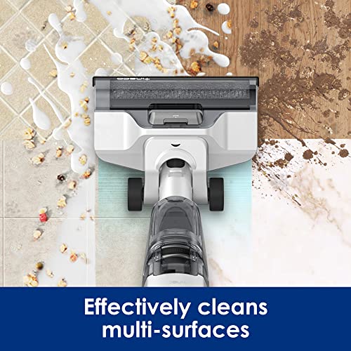 Tineco iFLOOR 3 Breeze Complete Wet Dry Vacuum Cordless Floor Cleaner and Mop One-Step Cleaning for Hard Floors