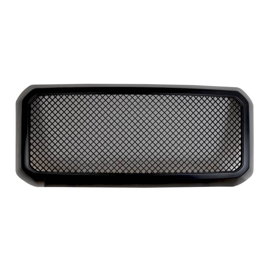 EAG 1FSAG01 Mesh Front Hood Grille ABS Replacement Upper Full Grill Fit for 11-16 Ford F250/F350 Super Duty