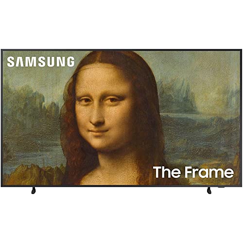 Samsung The Frame QLED 4K UHD Quantum HDR Smart TV 2022 Bundle with Premium 4 YR CPS Enhanced Protection Pack