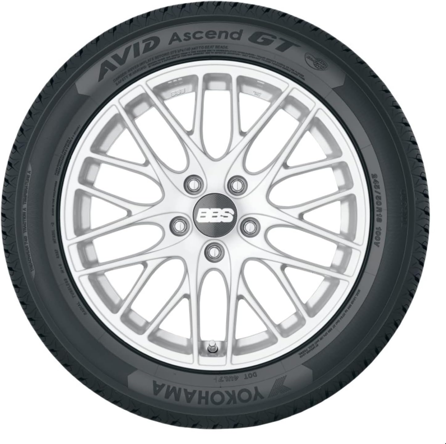 Yokohama AVID ASCEND GT 86H All- Season Radial Tire-185/60R16 8686