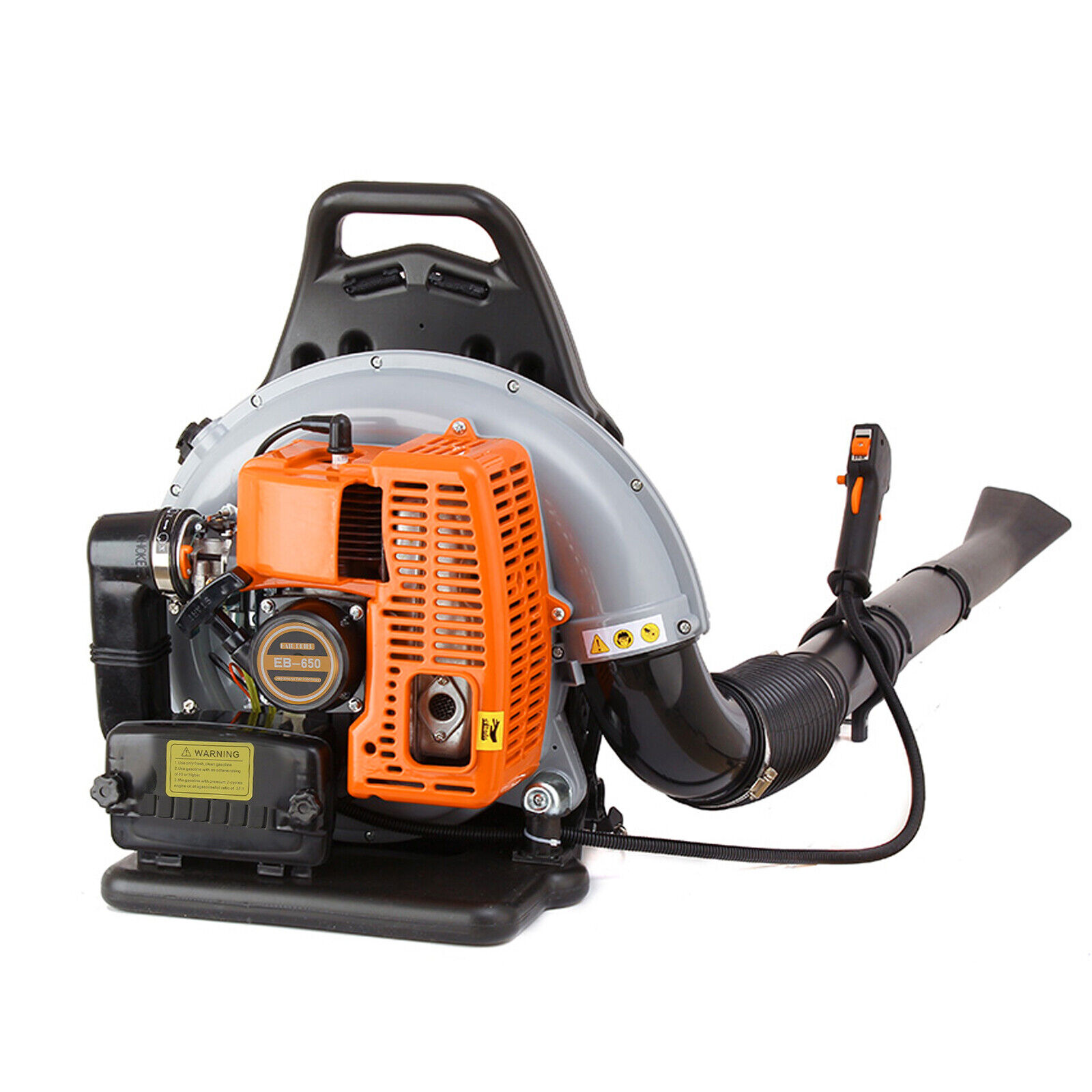 65CC 3.6HP Backpack Leaf Blower,2-Cycle Portable Backpack Blower Gas Powered, 635-CFM, Powerful Clearing Performance & Ergonomic Harness System, Air Blower for Garden Snow Dirt Debris