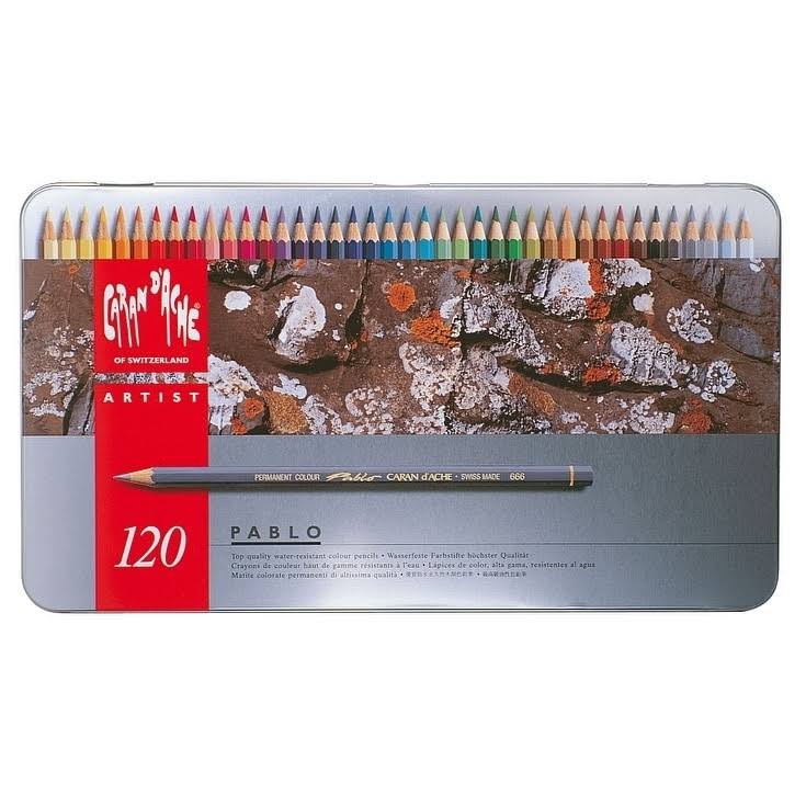 Caran d'Ache : Pablo Colored Pencil : Set of 120