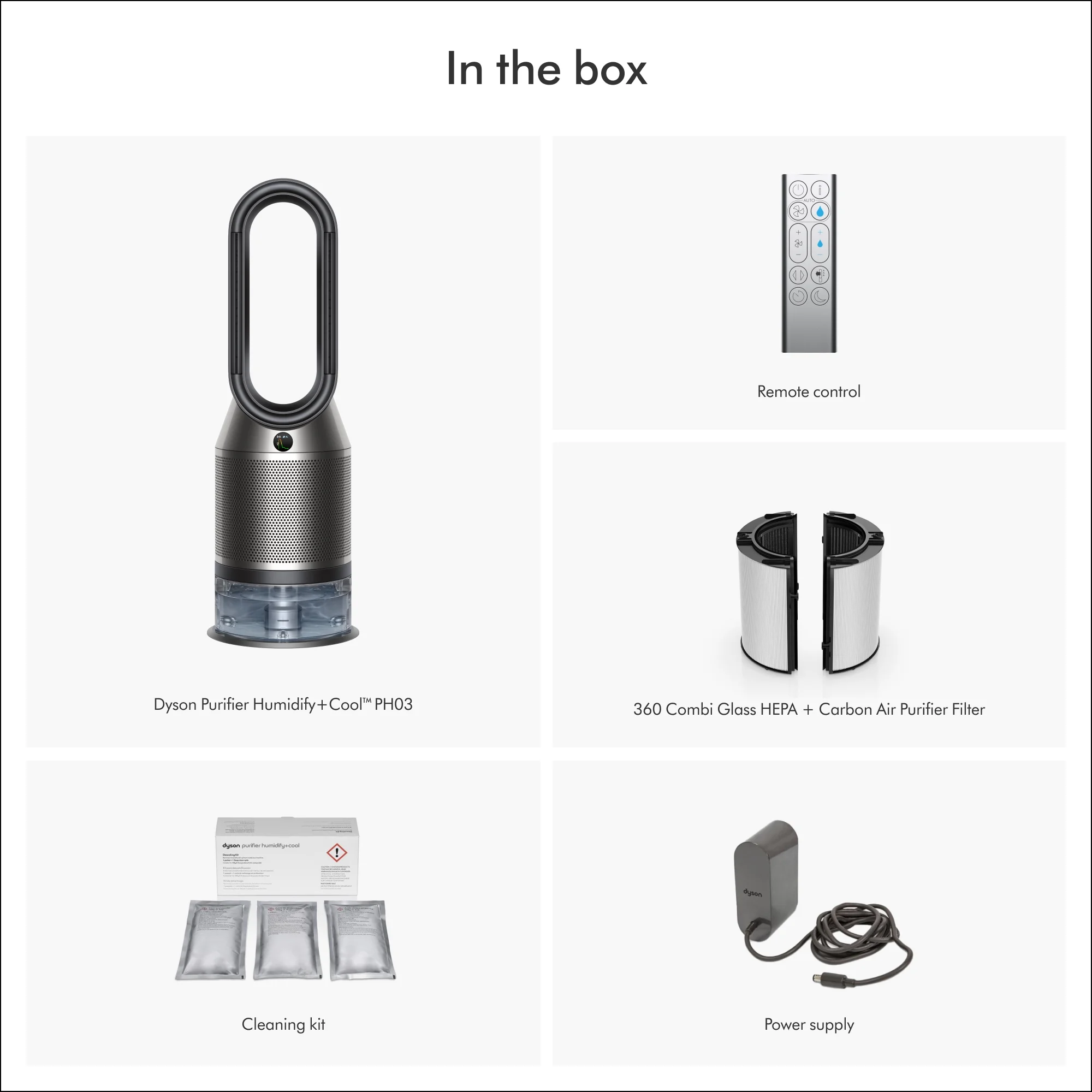 Dyson Purifier Humidify+Cool™ PH03 | Black | New