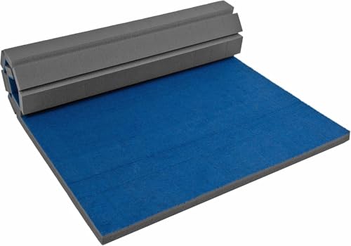 IncStores Cheer Mat | Rollout Gymnastics Mat with a Grippy Gym Carpet Top | Portable Cheerleading Gym Mats for Home Workout and Practice