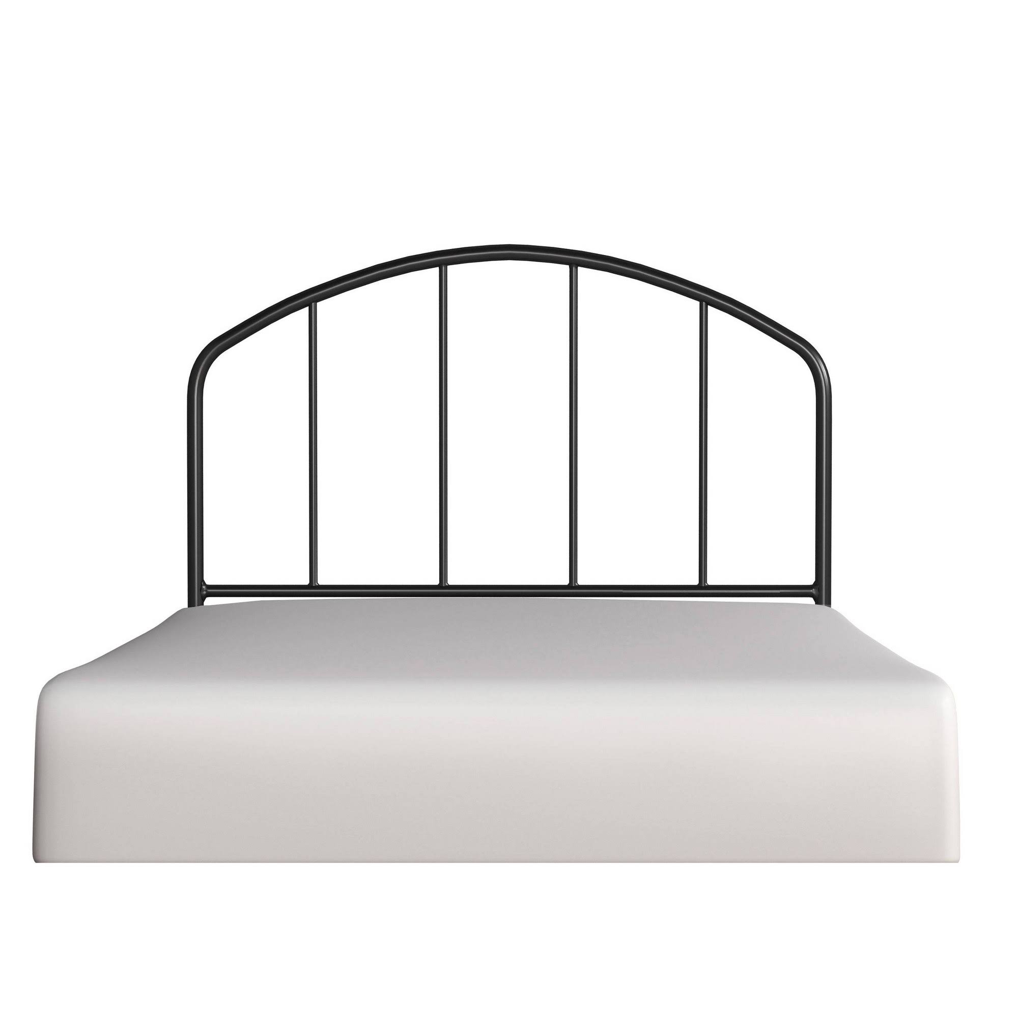 Hillsdale Furniture Tolland Twin Metal Headboard with Arched Spindle Black