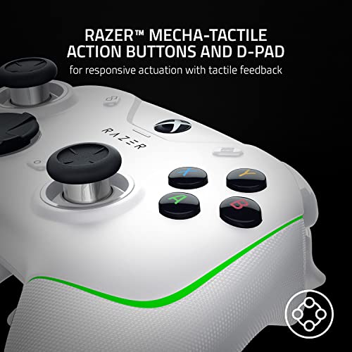 Razer Wolverine V2 Chroma Wired Gaming Pro Controller for Xbox Series X|S, Xbox One, PC: RGB Lighting - Remappable Buttons & Triggers - Mecha-Tactile Buttons & D-Pad - Trigger Stop-Switches - Black