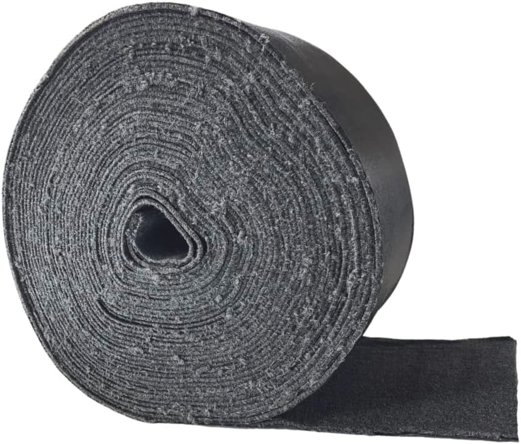Boat Trailer Bunk Carpet, Trailer Guide Carpet, Marine Carpet, Boat Carpet, Bunk Padding, (Midnight Grey, 20oz 12" (in) Wide x 100' (ft) Long)