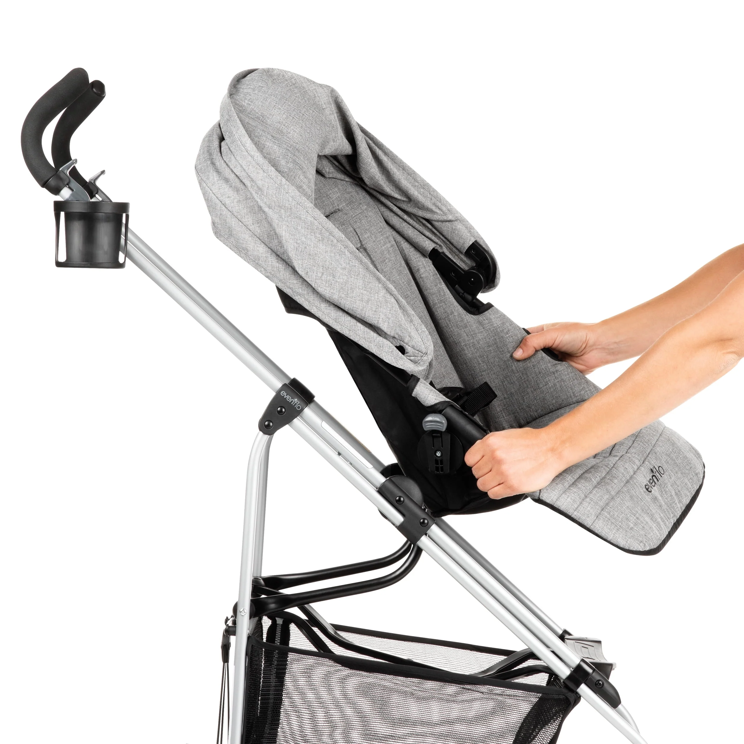 Evenflo Reversi Lightweight Reversible Stroller (Altair Black), Unisex