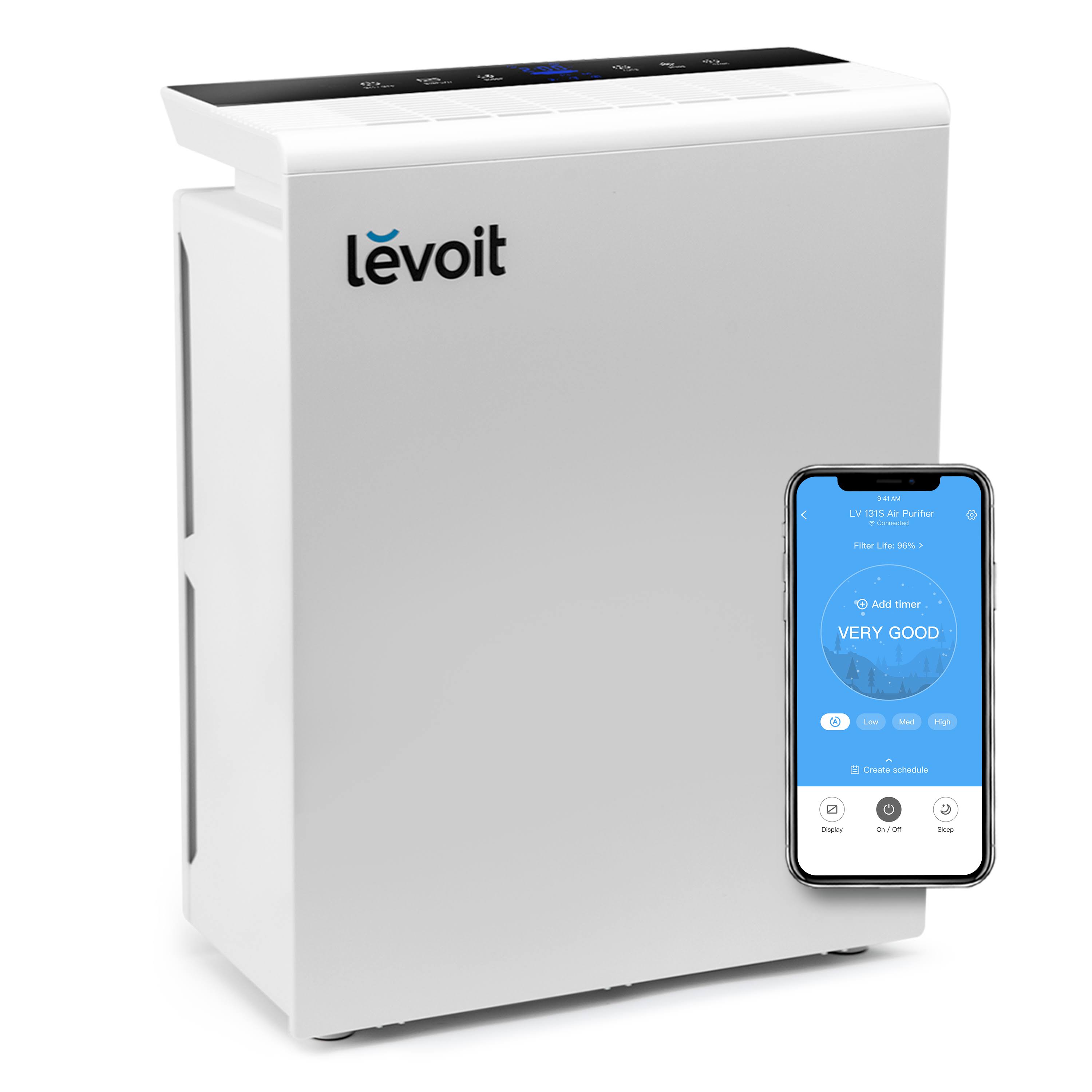 Levoit Smart WiFi Air Purifier for Home Large Room with True HEPA Filter (3C)