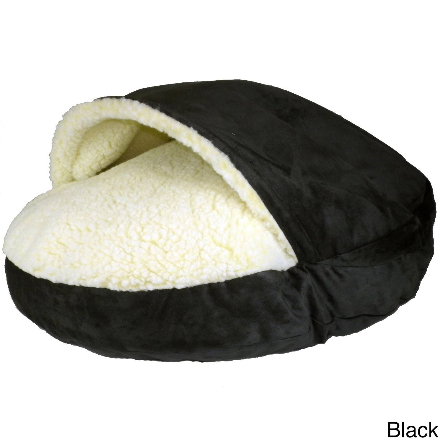 Snoozer Luxury Cozy Cave Pet Bed - Large - Olive