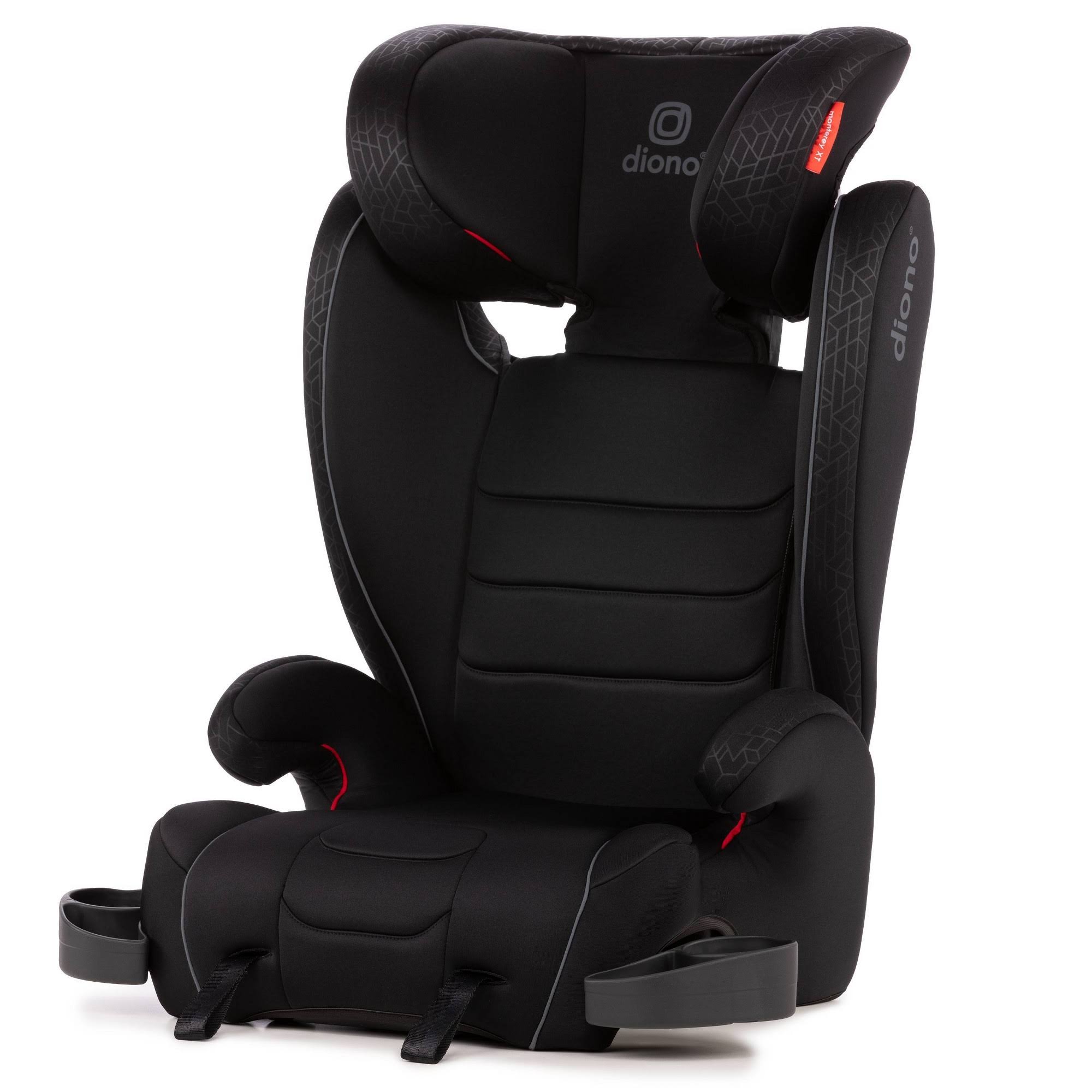 Diono Monterey XT Latch 2-in-1 Expandable Belt Positioning Booster Car Seat - Black
