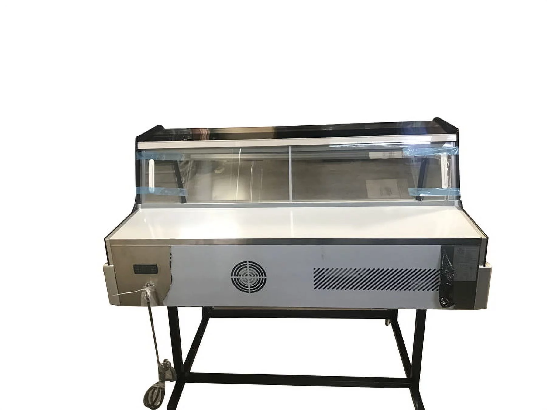 48" Showcase Refrigerator Cooler Bakery Deli Display Fridge on Wheels