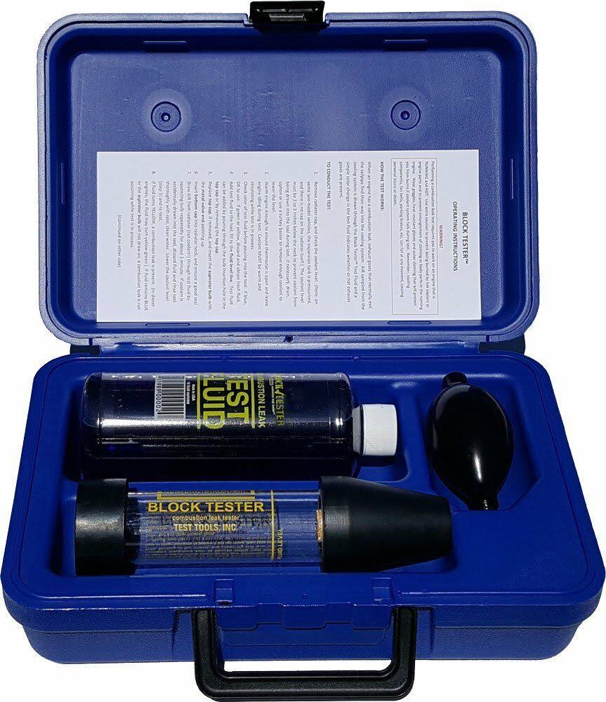 Block Tester Bt-700 Combustion Leak Test Kit in Hard Case