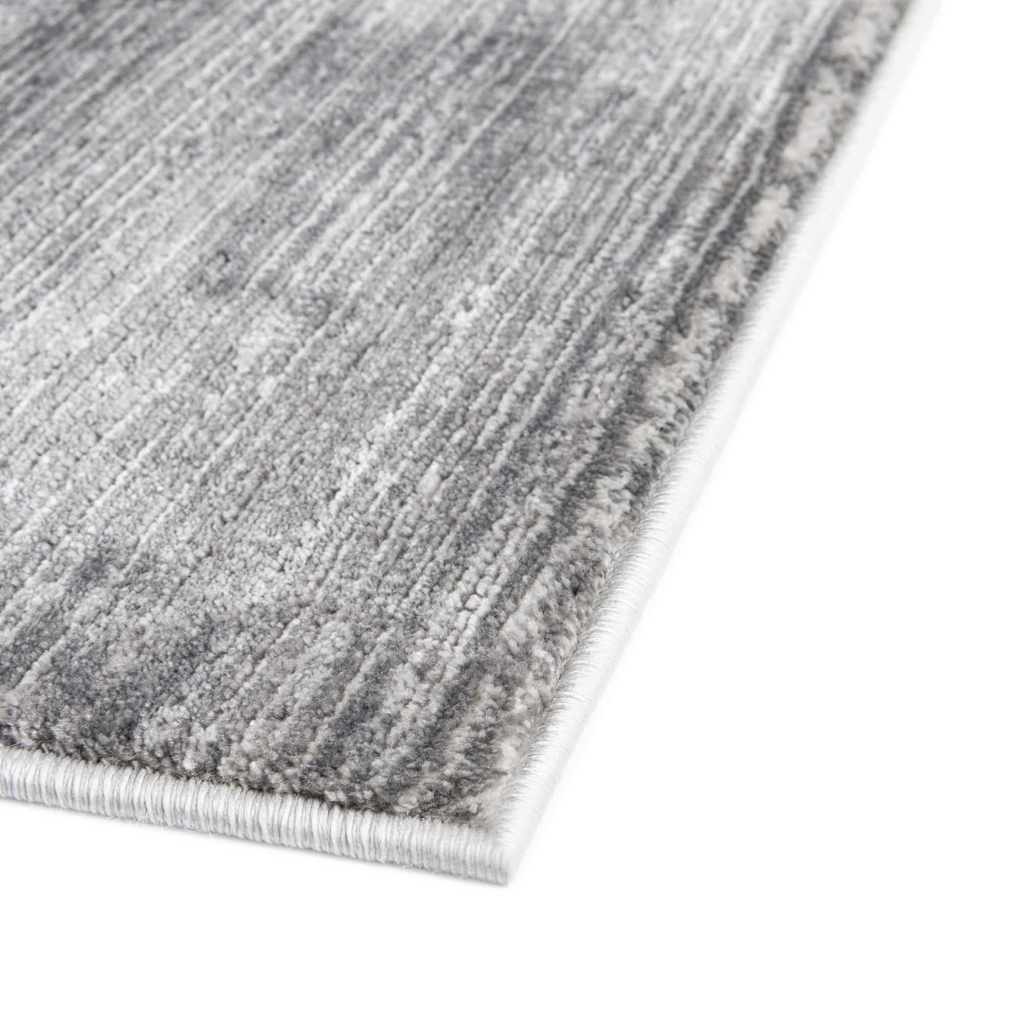 Rugs.com Finsbury Collection Rug – 5' 3 x 8' Oval Gray Medium Rug Perfect For Living Rooms, Large Dining Rooms, Open Floorplans