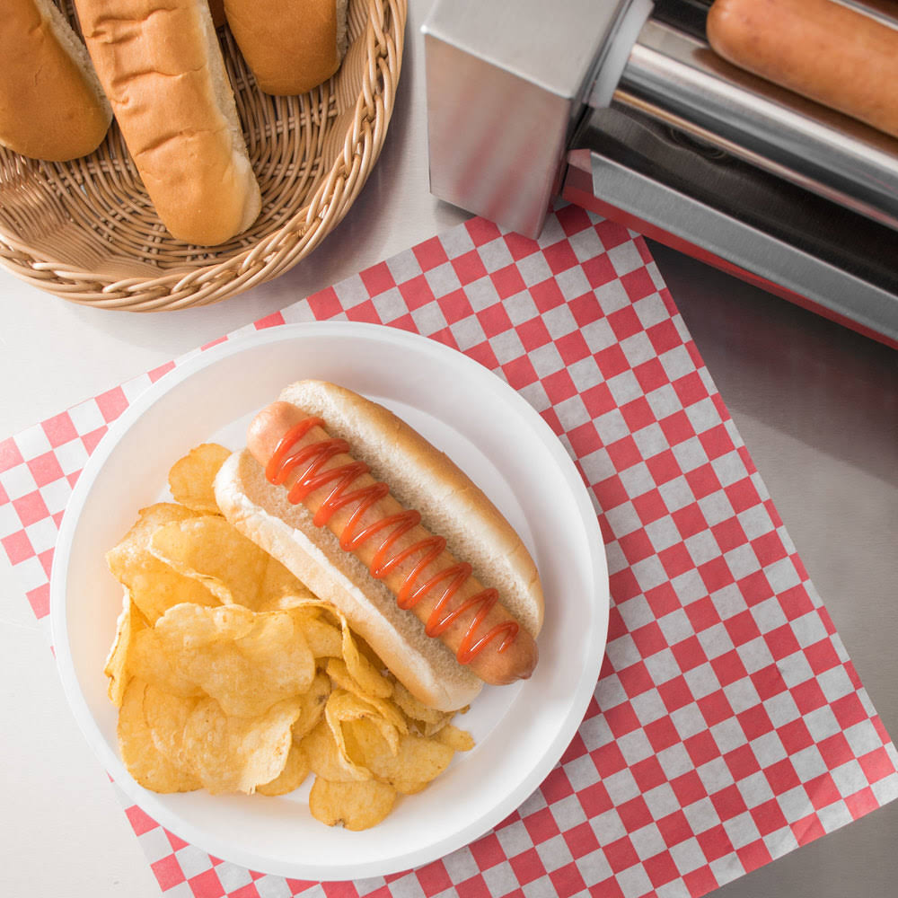Kunzler 8/1 Jumbo Meat Franks - 96/Case