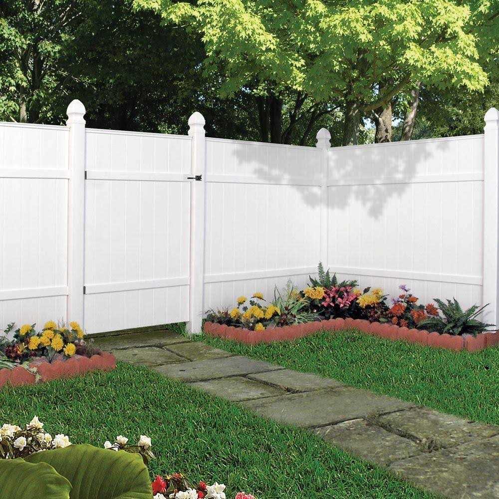 Veranda 6 ft. H x 6 ft. W White Vinyl Windham Fence Panel - Shop Hardware Tools Online Store
