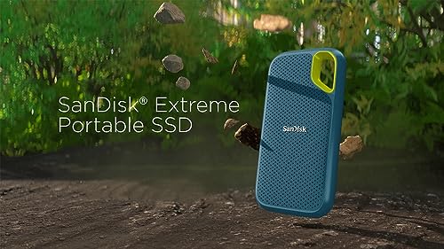 SanDisk Extreme Portable SSD - Up to 1050MB/s - USB-C, USB 3.2 Gen 2 - External Solid State Drive