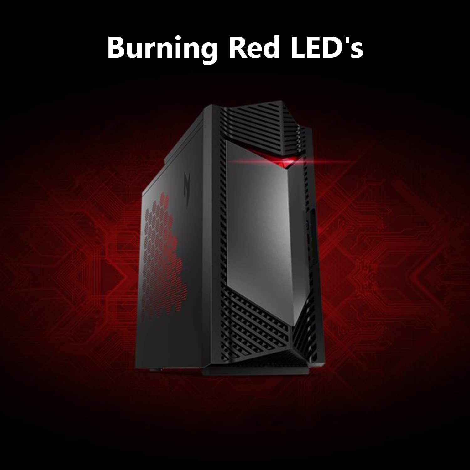 Acer Nitro 50 N50-656-UR16 Gaming Desktop | Intel Core i7-14700F 20-Core Processor | NVIDIA GeForce RTX 4060 | 16GB DDR5 5600MHz | 1TB PCIe Gen 4 SSD | Intel Wi-Fi 6E AX211 | Windows 11 Home
