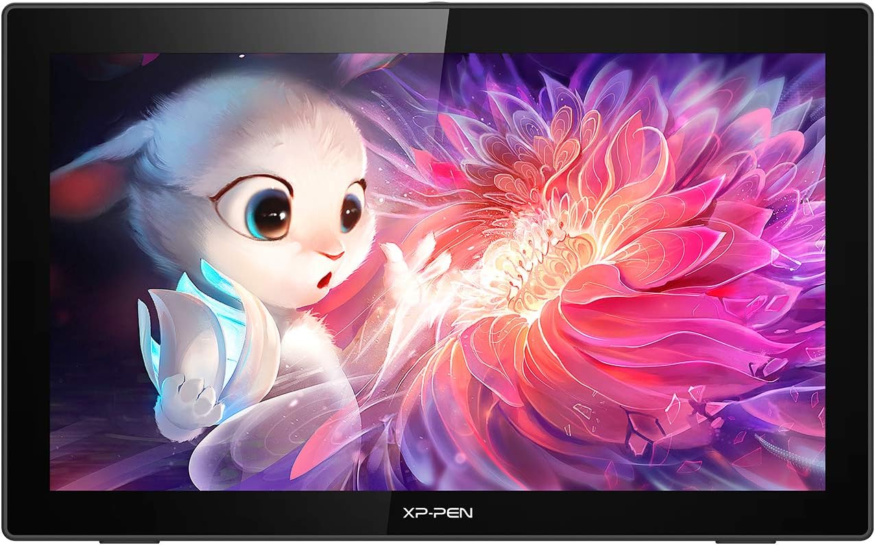 XP-PEN Artist15.6 Pro 15.6 Inch Drawing Pen Display Graphics Monitor Full-Laminated Technology Drawing Monitor with Tilt Function and Red Dial (8192 Levels Pen Pressure, 120% sRGB)