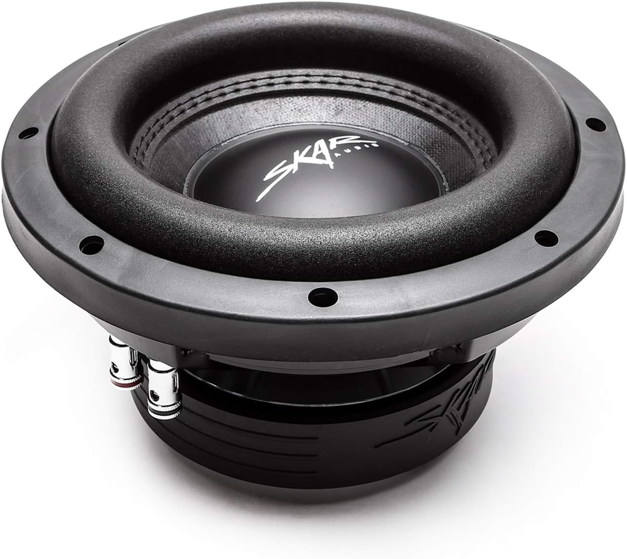 Skar Audio VD-8 D2 8 600W Max Power Dual 2 Ohm Shallow Mount Car Subwoofer