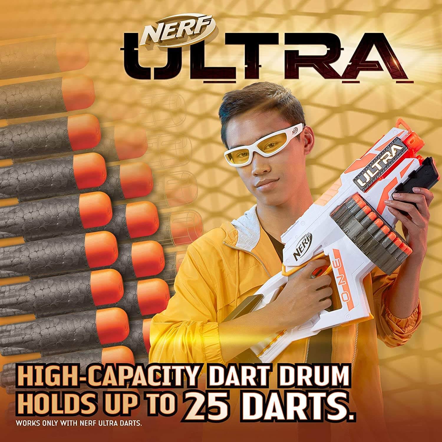 Nerf Ultra One Motorized Blaster -- 25 Ultra Darts