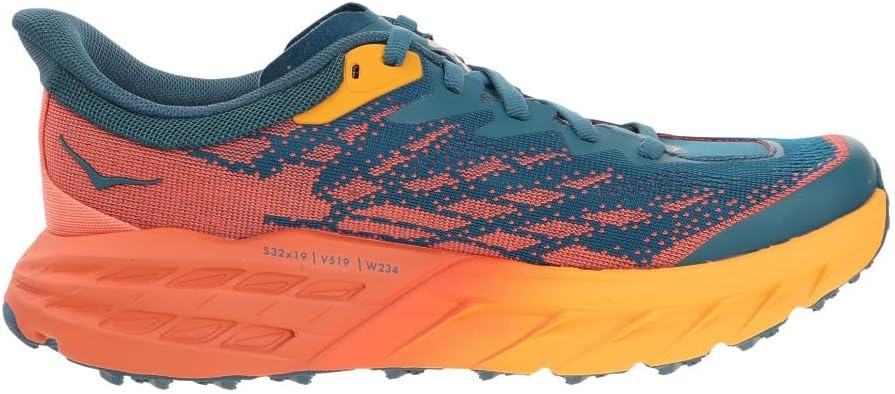 Hoka One Women's Running Shoes, Blue Coral Camellia, 8.5