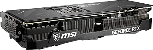 MSI Gaming GeForce RTX 3080 Ti Gaming X Trio 12G Computer Gaming Graphics Card 12GB GDRR6X 320-Bit HDMI/DP Nvlink Torx Fan 3 Ampere Architecture OC, NVIDIA GPU Video Cards for Gaming PC (Renewed)
