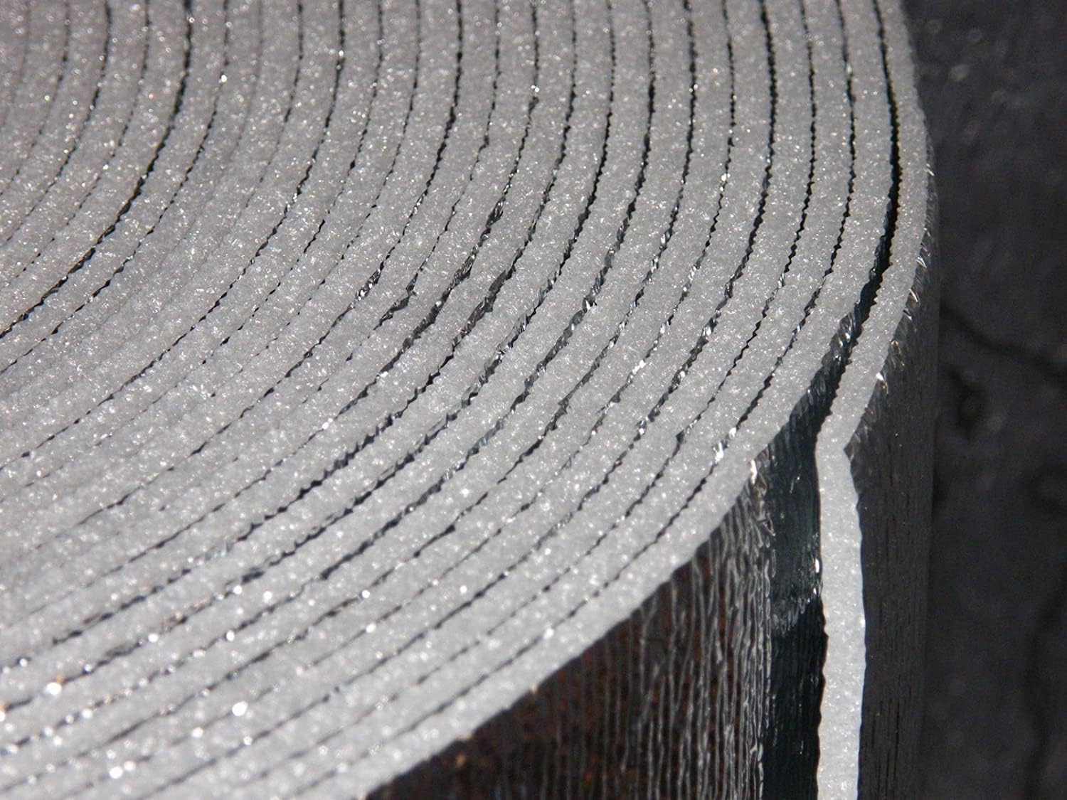 White Reflective Foam Core 2 Car Garage Door Insulation Kit 16FT x 8FT R Value 8.0 Made in USA New & Improved Heavy Duty Double Sided Tape (Also FITS 16X7) (One Pack)