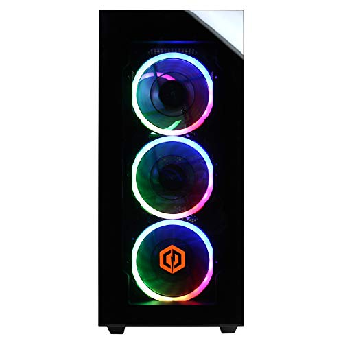 CYBERRPOWERPC Gamer Xtreme VR Gaming PC, Intel Core i5-11600KF 3.9GHz, GeForce RTX 3060 12GB, 16GB DDR4, 500GB PCI-E NVMe SSD, 1TB HDD, WiFi Ready & Win 11 Home (GXiVR8480A11), Black
