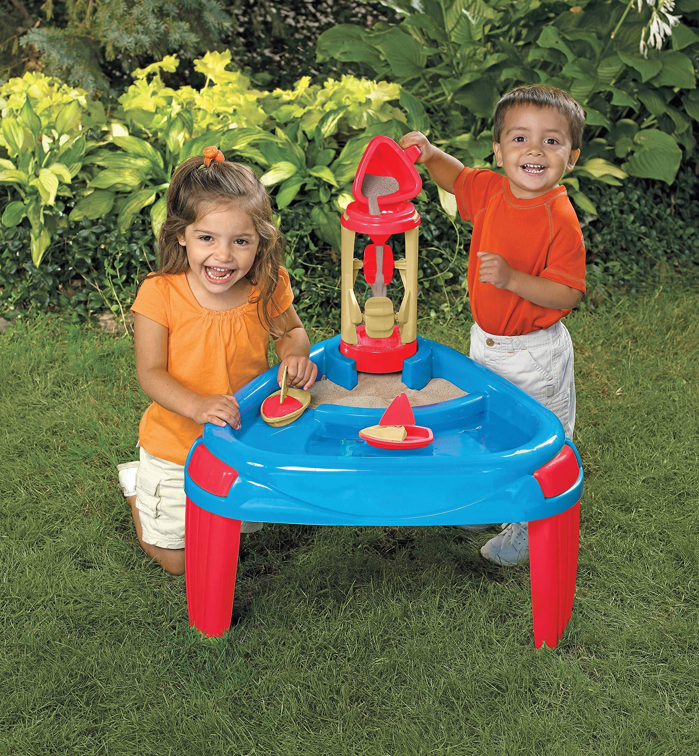 American Plastic Toy Water Wheel Play Table