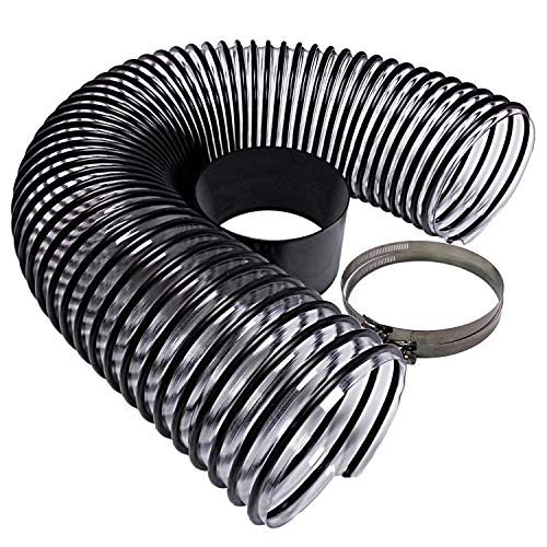 Agri-Fab Inc Lawn Vacuum, Black & 65640 (Hose Extension Kit) Unit in Carton, Clear
