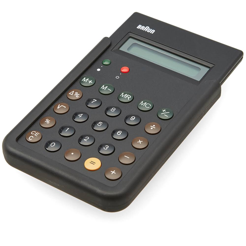Braun Calculator - Black